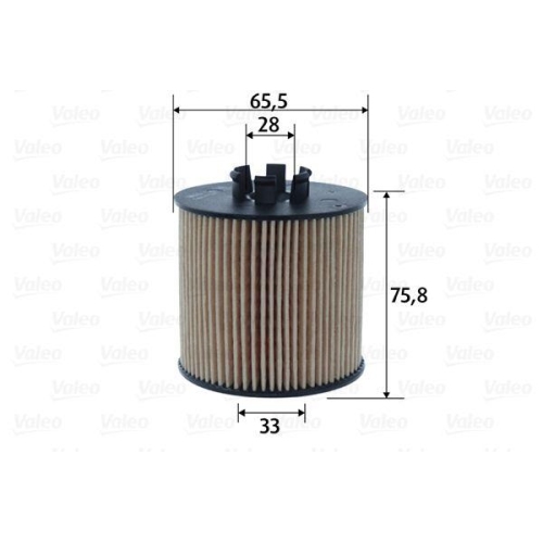 VALEO Ölfilter 586598