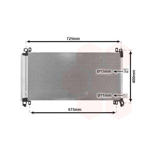 VAN WEZEL Kondensator, Klimaanlage 09005273