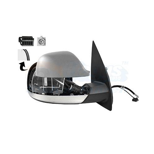 VAN WEZEL Au&szlig;enspiegel * HAGUS * 5789828