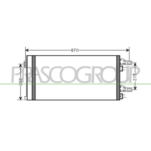 PRASCO Kondensator, Klimaanlage PrascoSelection CI954C001
