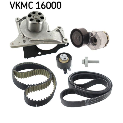 SKF Wasserpumpe + Zahnriemensatz VKMC 16000