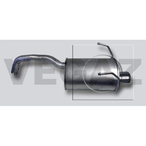 VEGAZ GmbH Endschalld&auml;mpfer FTS-371