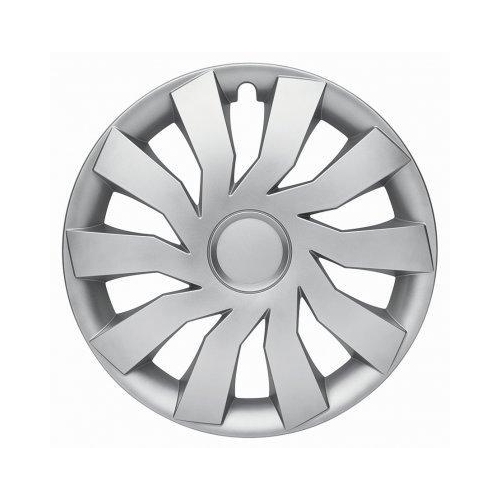 CAR1 Radzierblendenset Satz Hill silber matt 16 Zoll 4 St&uuml;ck CO6186