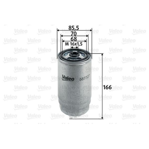 VALEO Kraftstofffilter 587727