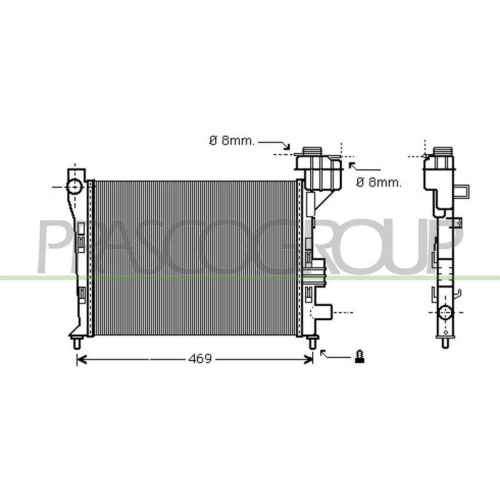 PRASCO K&uuml;hler, Motork&uuml;hlung PrascoSelection ME320R001