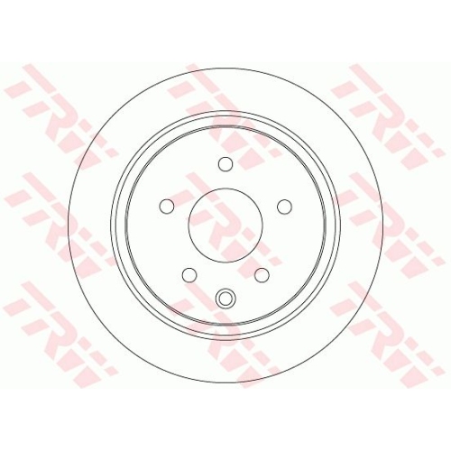TRW Bremsscheibe DF7369