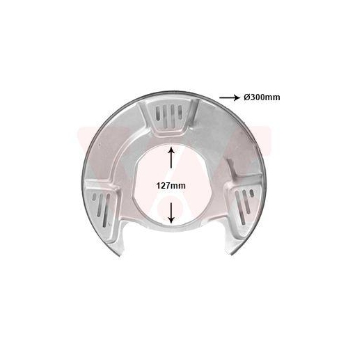 VAN WEZEL Spritzblech, Bremsscheibe 5304374