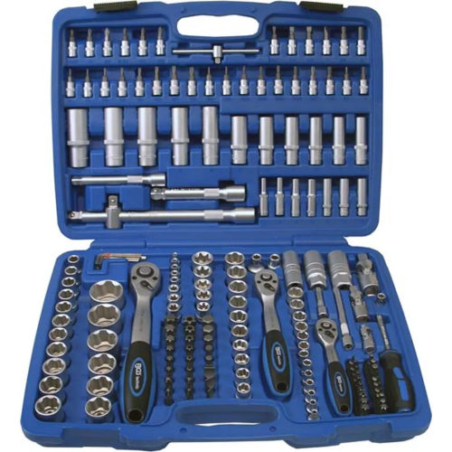 SW-Stahl 07630L Steckschl&uuml;sslsatz I 171-teilig I 1/4 3/8 1/2 Zoll Werkzeugkoffer