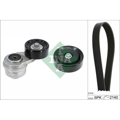 Schaeffler INA Keilrippenriemensatz 529 0497 10