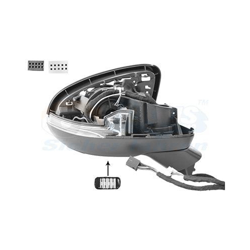 VAN WEZEL Au&szlig;enspiegel * HAGUS * 2946860