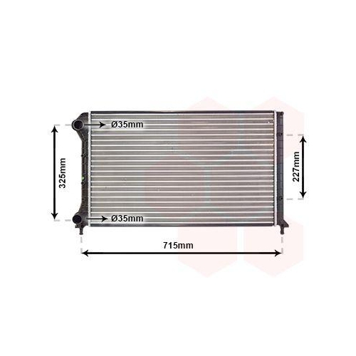 VAN WEZEL K&uuml;hler, Motork&uuml;hlung 17002262