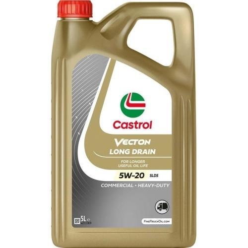Motor&ouml;l Castrol Vecton Long Drain 5W-20 SLD5 MAN M3977 Scania 5 Liter 161A43