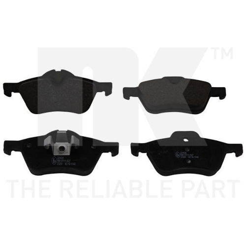 NK Bremsbelagsatz, Scheibenbremse 224020