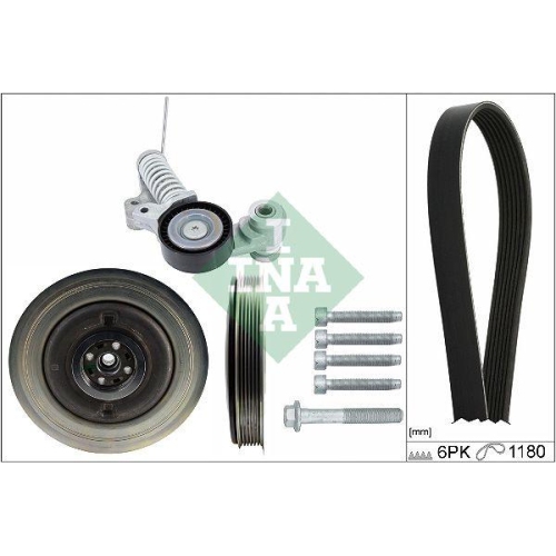 Schaeffler INA Keilrippenriemensatz 529 0485 21