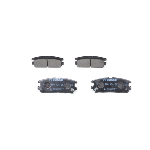 BOSCH Bremsbelagsatz, Scheibenbremse 0 986 424 367