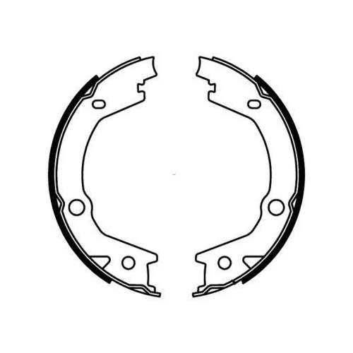 ABE Bremsbackensatz, Feststellbremse C00527ABE