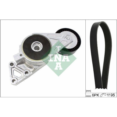 Schaeffler INA Keilrippenriemensatz 529 0470 10