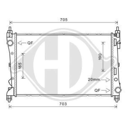 DIEDERICHS K&uuml;hler, Motork&uuml;hlung DIEDERICHS Climate DCM2012