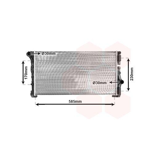VAN WEZEL K&uuml;hler, Motork&uuml;hlung 17002279
