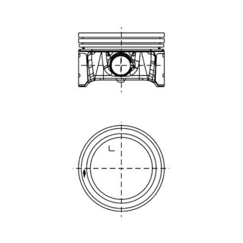 KOLBENSCHMIDT Kolben 99913600