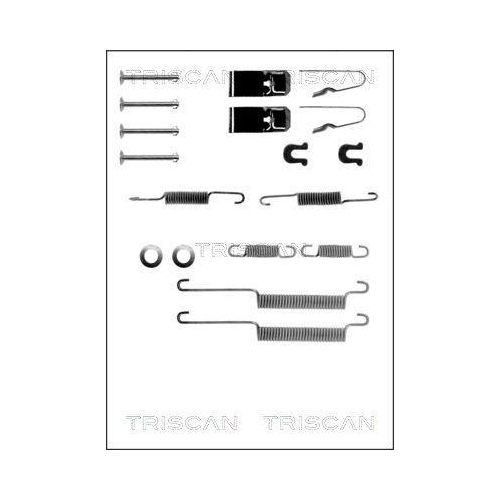 TRISCAN Zubeh&ouml;rsatz, Bremsbacken 8105 402522