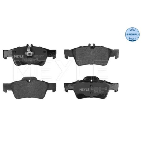 MEYLE Bremsbelagsatz, Scheibenbremse MEYLE-ORIGINAL: True to OE. 025 233 3516
