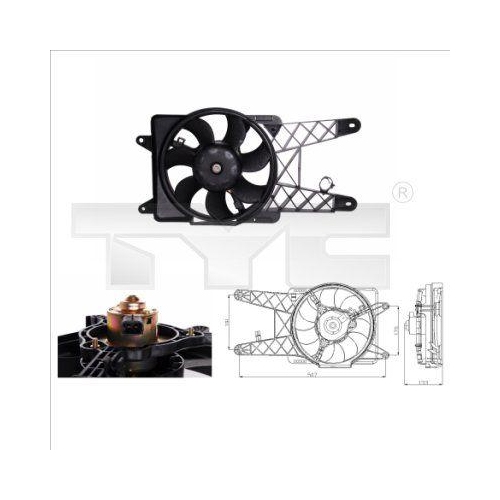 TYC L&uuml;fter, Klimakondensator