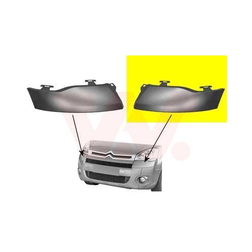 VAN WEZEL Scheinwerferleiste ** Equipart ** 0905511