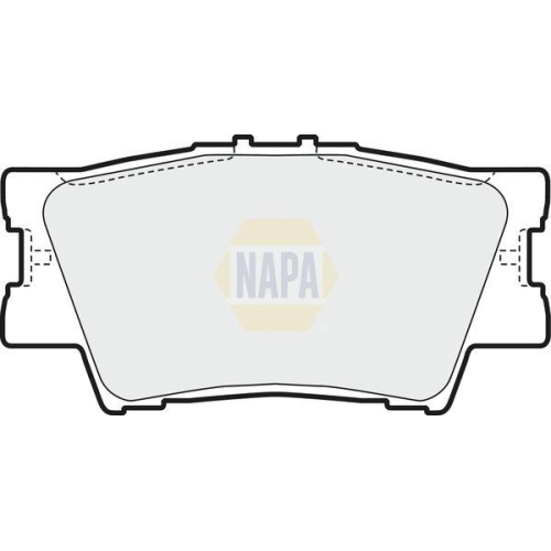 NAPA Bremsbelagsatz, Scheibenbremse NAPA NBP1440