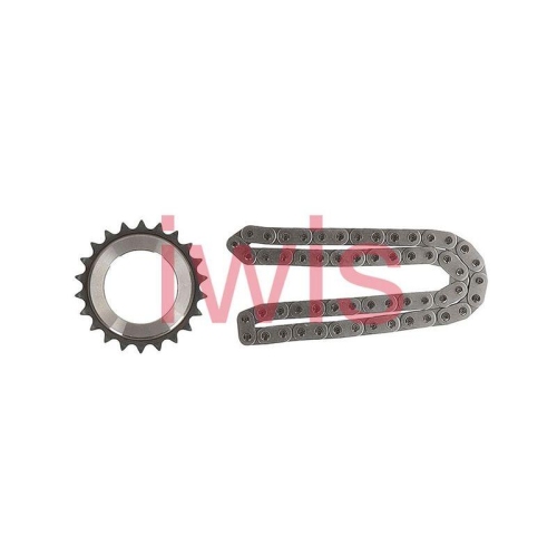 AIC Kettensatz, &Ouml;lpumpenantrieb iwis Original Erstausr&uuml;sterqualit&auml;t, Made in Germany 74638Set