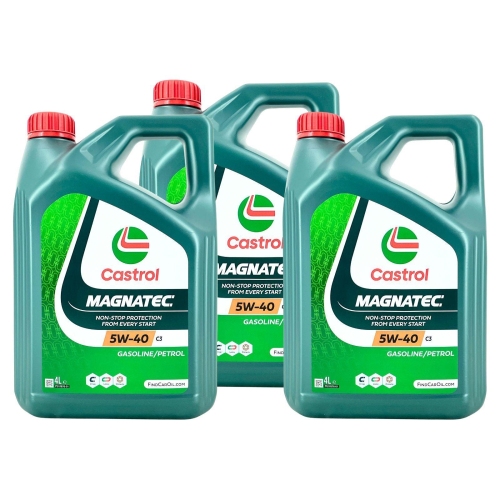 Motor&ouml;l Castrol Magnatec 5W-40 C3 Fiat Mercedes BMW ACEA C3 - 12 Liter 15F624
