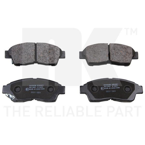 NK Bremsbelagsatz, Scheibenbremse 224528