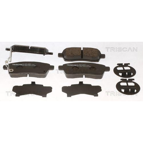 TRISCAN Bremsbelagsatz, Scheibenbremse