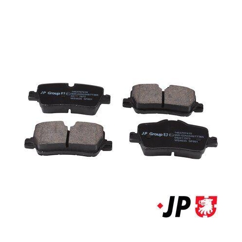 JP GROUP Bremsbelagsatz, Scheibenbremse JP 1463707410