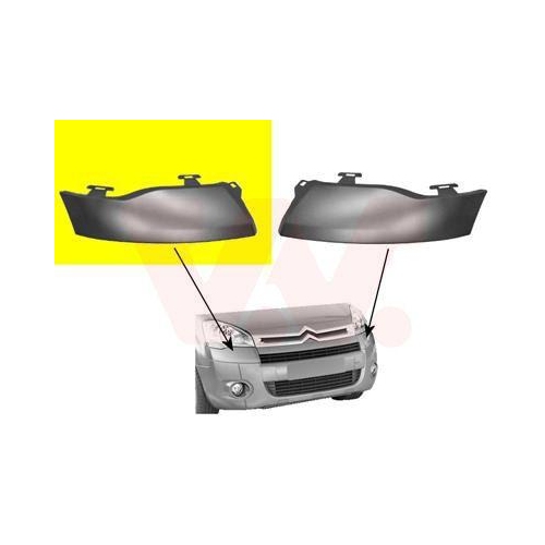 VAN WEZEL Scheinwerferleiste ** Equipart ** 0905512