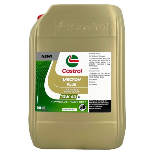 Motor&ouml;l Motoren&ouml;l Castrol Vecton Plus 10W-40 E7 - 20 Liter Kanister 1620AC
