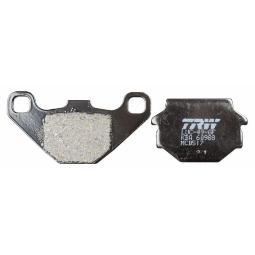 TRW Bremsbelagsatz, Scheibenbremse Organic Allround MCB517