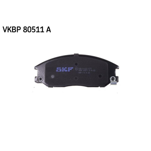 SKF Bremsbelagsatz, Scheibenbremse VKBP 80511 A