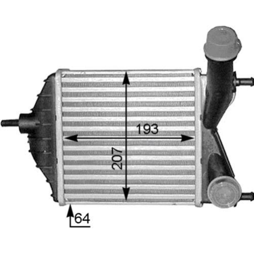 MAHLE Ladeluftk&uuml;hler BEHR CI 378 000S