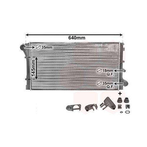 VAN WEZEL K&uuml;hler, Motork&uuml;hlung *** IR PLUS *** 17002295