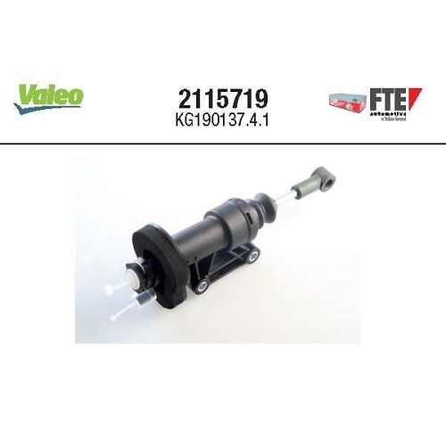 VALEO Geberzylinder, Kupplung FTE CLUTCH ACTUATION 2115719