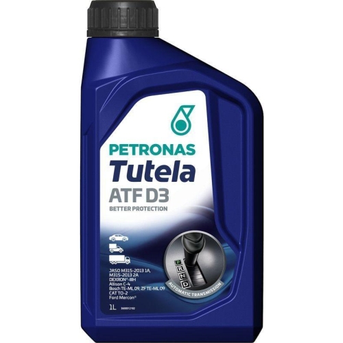Automatikgetriebe&ouml;l PETRONAS TUTELA ATF D3 1 Liter Flasche 76127E15EU