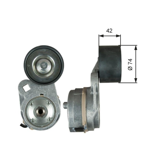 GATES Riemenspanner, Keilrippenriemen FleetRunner&trade; T38718