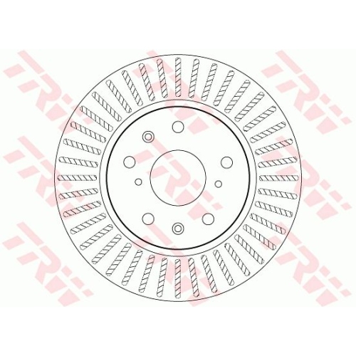 TRW Bremsscheibe DF7398