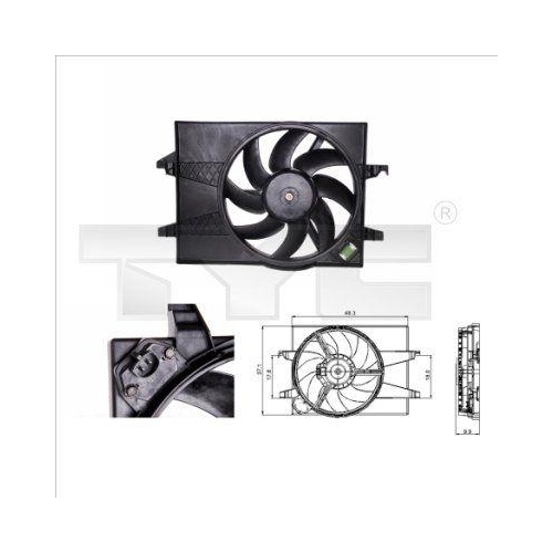 TYC L&uuml;fter, Klimakondensator