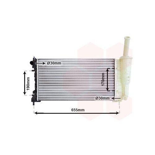 VAN WEZEL K&uuml;hler, Motork&uuml;hlung 17002297