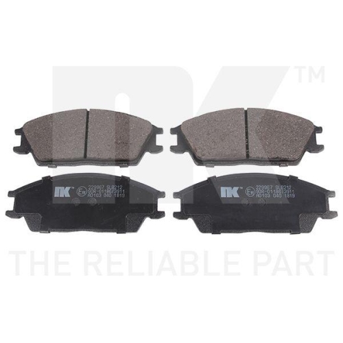 NK Bremsbelagsatz, Scheibenbremse 229967