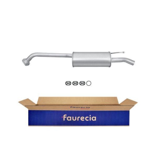 HELLA Endschalld&auml;mpfer Easy2Fit &ndash; PARTNERED with Faurecia 8LD 366 033-571