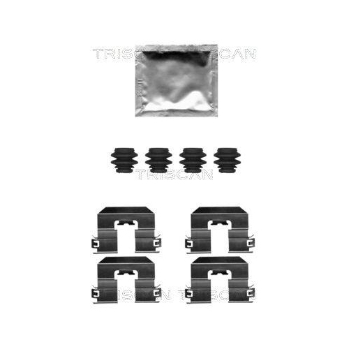 TRISCAN Zubehörsatz, Scheibenbremsbelag 8105 111637