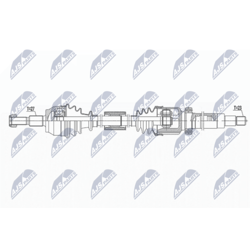 NTY Antriebswelle NPW-FR-113